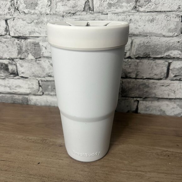 NWOT FrostBuddy Universal Cup Insulator To Go Buddy ONE SIZE (White) 12-32oz - Picture 5 of 10